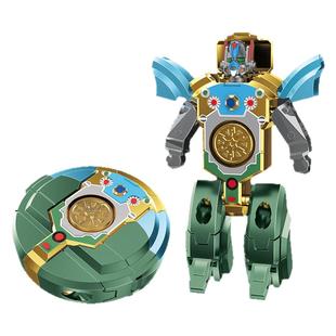 儿童变形机器人指尖陀螺玩具男女孩变形机甲汽车2025新款生日礼物