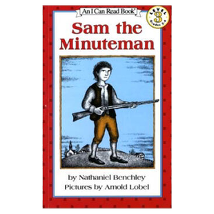 【外图原版】进口英文 Sam the Minuteman (Level 3)民兵山姆 I CAN READ系列