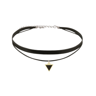 黑色项圈女颈带choker项链轻奢小众锁骨链女高级感脖颈链脖子配饰