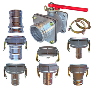 2寸2.5寸3寸4寸法兰100阴阳端公母快速接头65水管油管6寸吸污管