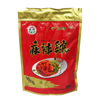 宁强麻辣鸡农家散养土鸡开袋即食