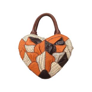 女士手提包包夏季新款荷花大容量牛皮时尚百搭斜挎单肩包妈咪高级