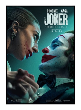 床头个性小丑挂画电影海报Joker