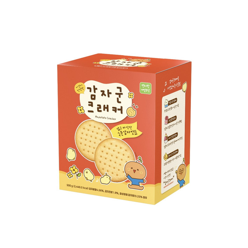 韩国直邮非油炸土豆薄脆饼干