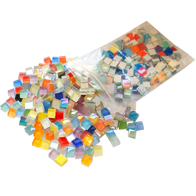 450粒1cm1厘米1.0DIY小颗粒水晶马赛克材料包装饰亲子儿童手工diy
