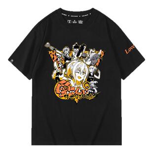 LoveLive动漫周边宫下爱cos二次元宽松纯棉短袖T恤男女青少年衣服