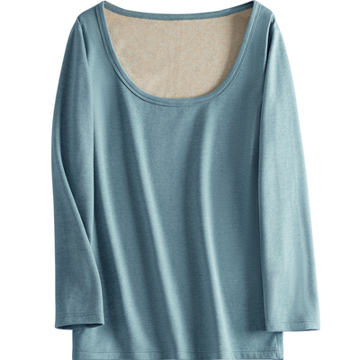 【低领】保暖内衣男加绒加厚秋衣