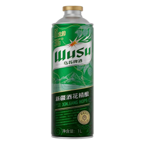 嘉士伯乌苏精酿啤酒1L*3罐12麦汁浓