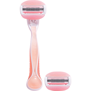 吉列venus维纳斯女士刮毛刀白茶香型腋下私处剃毛刀手动脱毛刀