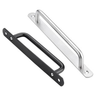 高级感免打孔不锈钢衣柜移门推拉手抽屉把手橱柜子提手柄明装玻璃