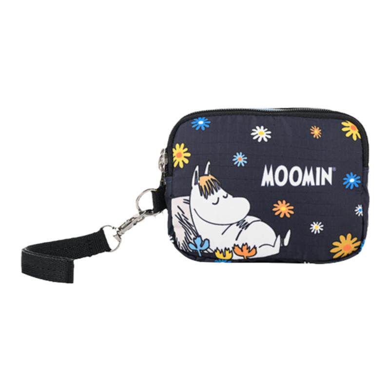 LeSportsac乐播诗新款姆明联名轻便时尚多拉链零钱包手拿包