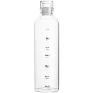 冷泡茶瓶子夏玻璃冷萃壶茶叶泡茶壶围炉冰茶茶具凉杯高硼硅刻度瓶