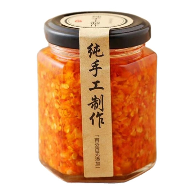 广东肠粉猪脚饭酱手工潮汕辣椒酱