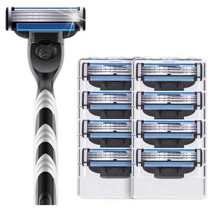 德国进口锋3剃须刀官方正品原装三层刀片刀头通用男士手动刮胡刀