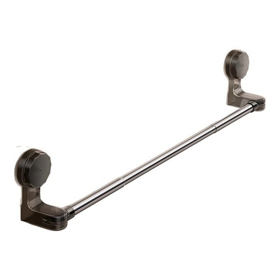 吸盘毛巾架卫生间免打孔收纳挂架