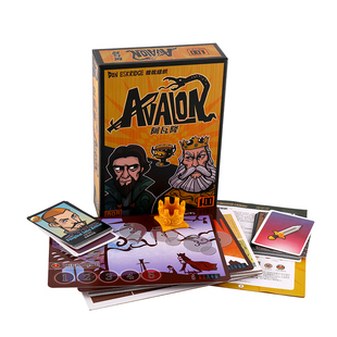 阿瓦隆加强版桌游卡牌抵抗组织升级版超越狼人多人休闲聚会游戏