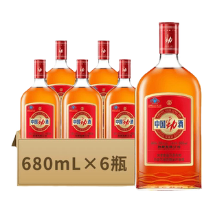 【官方授权】劲牌35度中国劲酒680ml*6瓶整箱装保健酒正品包邮