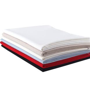 粗刺绣花布胚小块米纯白色亚织diy内衬棉麻纱包布头布艺背景面料