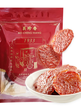 美珍香烧烤猪肉金钱鸡肉猪肉组合