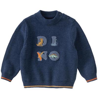 戴维贝拉男童半高领毛衣针织衫