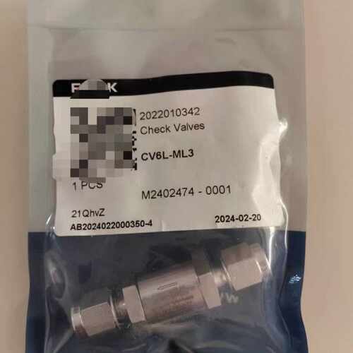 议价FITOK飞托克CV6L-ML3止逆阀全新未拆封CV6L-ML3压力等级3000p