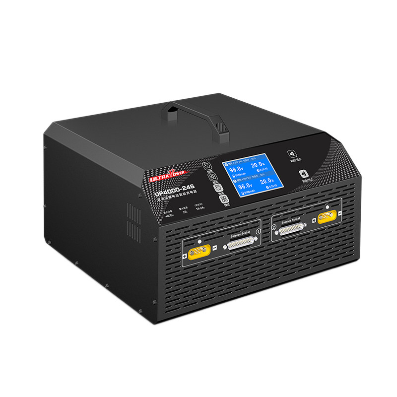 飞腾UP4000双通16-24S锂电池植保无人机智能平衡充电器AC4000W25A