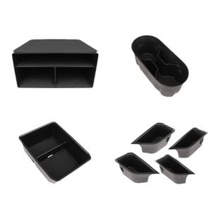 适用奥迪Q5/Q4etron中控储物盒车门扶手箱水杯架垫专用车内饰用品