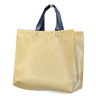 安可拉红立体包编织袋服装店高级感手提袋大容量包装袋购物袋定制