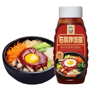 韩奶奶韩式低脂石锅拌饭辣酱400g