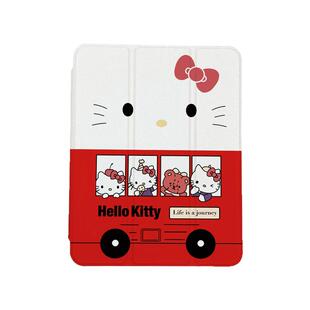 公交KT猫360度旋转适用iPad平板保护壳新款11代10.9寸pro11磁吸三折书本套亚克力air567带笔槽iPad平板保护壳