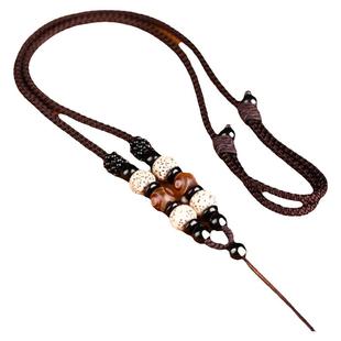 恋妍星月菩提子籽男女项链绳吊坠挂绳挂坠绳子玉石玉佩金坠子配绳