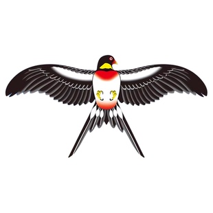 动态钓鱼竿风筝儿童手持2026年新款微风易飞初学者卡通迷你小风筝