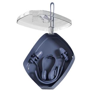 李宁耳塞游泳专用儿童成人防水专业不隔音带绳防丢失洗澡鼻夹套装