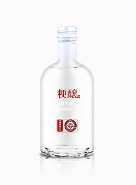 青小乐52度42度粳酿白酒500ml光瓶装浓香型高度粮食酒整箱特价