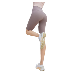 neverme瑜伽短裤女五分提臀紧身无尴尬线外穿运动健身裤骑行跑步