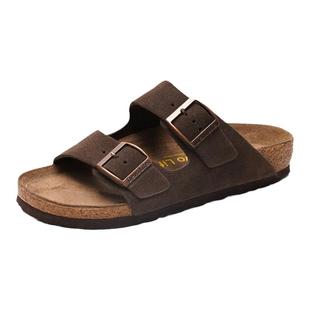 Devo Life软木拖鞋休闲一字拖男女同款春夏季情侣简约凉拖鞋 2618