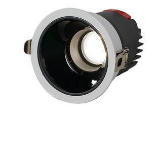 全光谱LED射灯嵌入式家用无主灯窄边框深杯防眩目小山丘高显筒灯