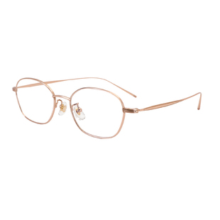 【85】超轻钛架显白慵懒风素颜女文艺显脸小圆形小框配近视眼镜架