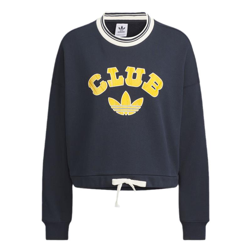 ADIDAS宽松舒适女卫衣套头衫