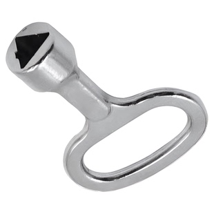 通用市政环卫铁皮垃圾桶钥匙户外不锈钢果皮箱三角铁锁钥匙锁