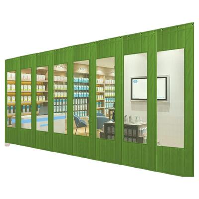 红色棉门帘冬季保暖防风加厚家用