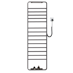 卫生间落地式多层大长晾毛巾架新电动加热家用智能浴巾烘干架高级