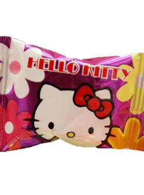 hello kitty果汁软糖QQ橡皮糖哆啦A梦软糖结婚庆喜糖果散装小零食