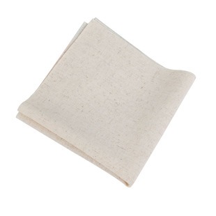 练习棉麻布料手工刺绣小块布块DIY布练手彩色布片25*25cm1块