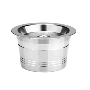 兼容奇堡caffitaly咖啡机k-fee咖啡胶囊壳不锈钢循环填充重复使用