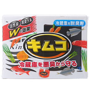 日本进口小林制药冰箱除味剂冷藏活性炭除臭去异味净化盒家用无味