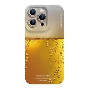 夏日冰啤适用iphone15手机壳苹果16promax硅胶13小众高级感x小羊皮14已经下班了啤酒ins超火12玻璃11外壳pro