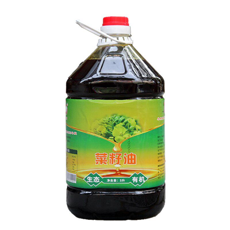 朱鹮湖有机菜籽油5L食用油