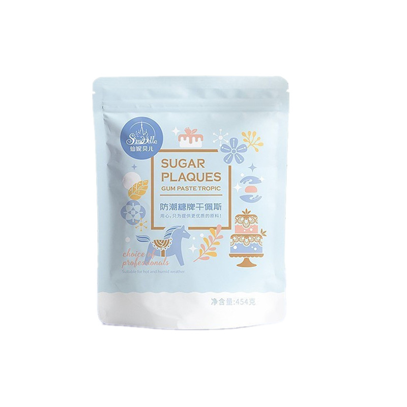 包邮烘焙糖牌字牌玩偶造型原料仙妮贝儿翻糖膏食用干佩斯蛋糕装饰