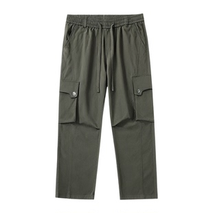 115CM高个子加长男生裤子青少年春季2026新款直筒休闲工装裤男士